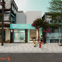 Sở hữu 20m2 nên thiết kế phòng khám nhi Chip Bi theo phong cách gì?